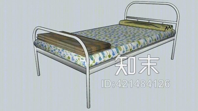 现代医院病床SU模型下载【ID:421484126】