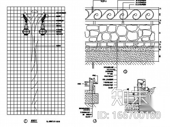 [广东]超大型主题购物公园南加州南区景观设计施工图cad施工图下载【ID:166700180】