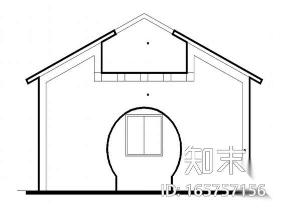 某小型公厕建筑施工图cad施工图下载【ID:165757156】