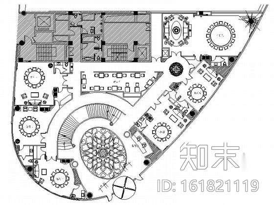 [南京]高档奢华休闲会所装修设计施工图（含效果及全套方...cad施工图下载【ID:161821119】