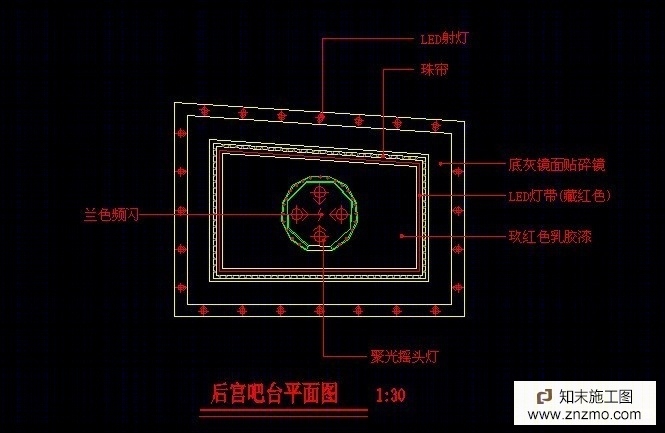 酒吧施工图施工图下载【ID:76948848】