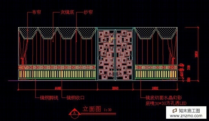 酒吧施工图施工图下载【ID:76948848】