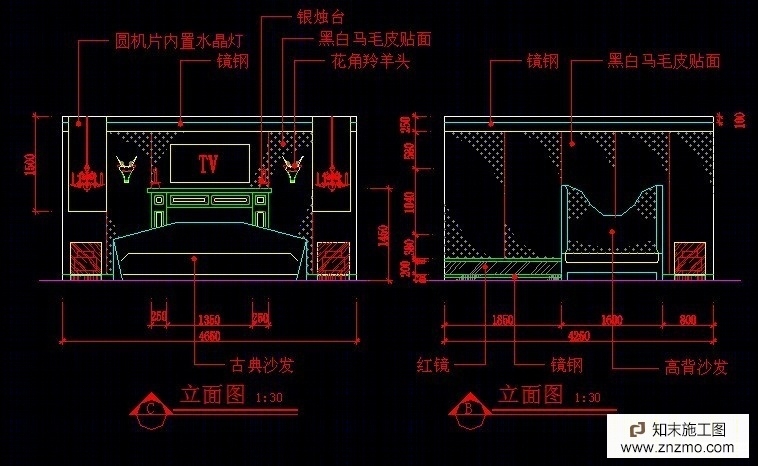 酒吧施工图施工图下载【ID:76948848】