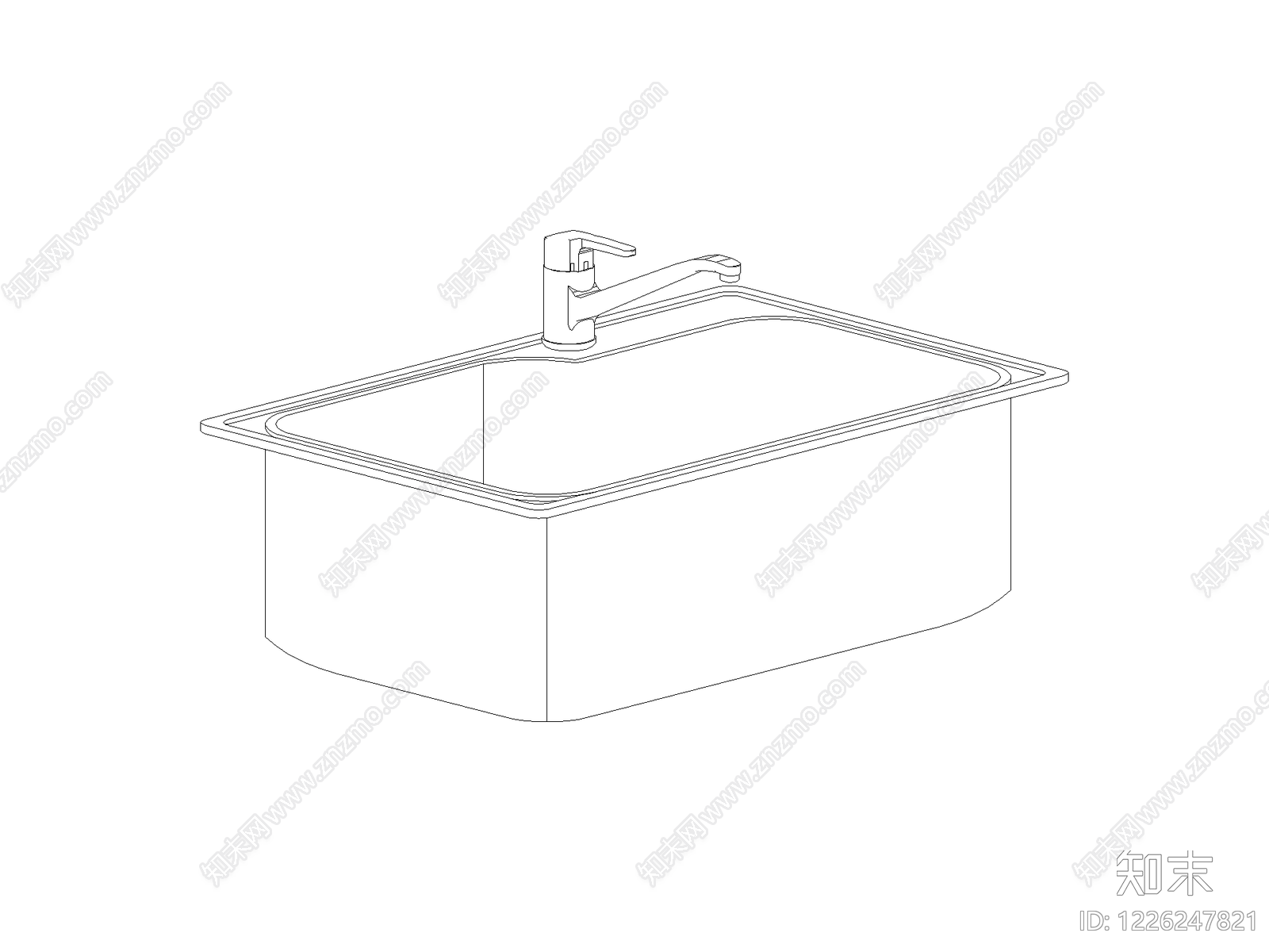 现代橱柜施工图cad施工图下载【ID:1226247821】
