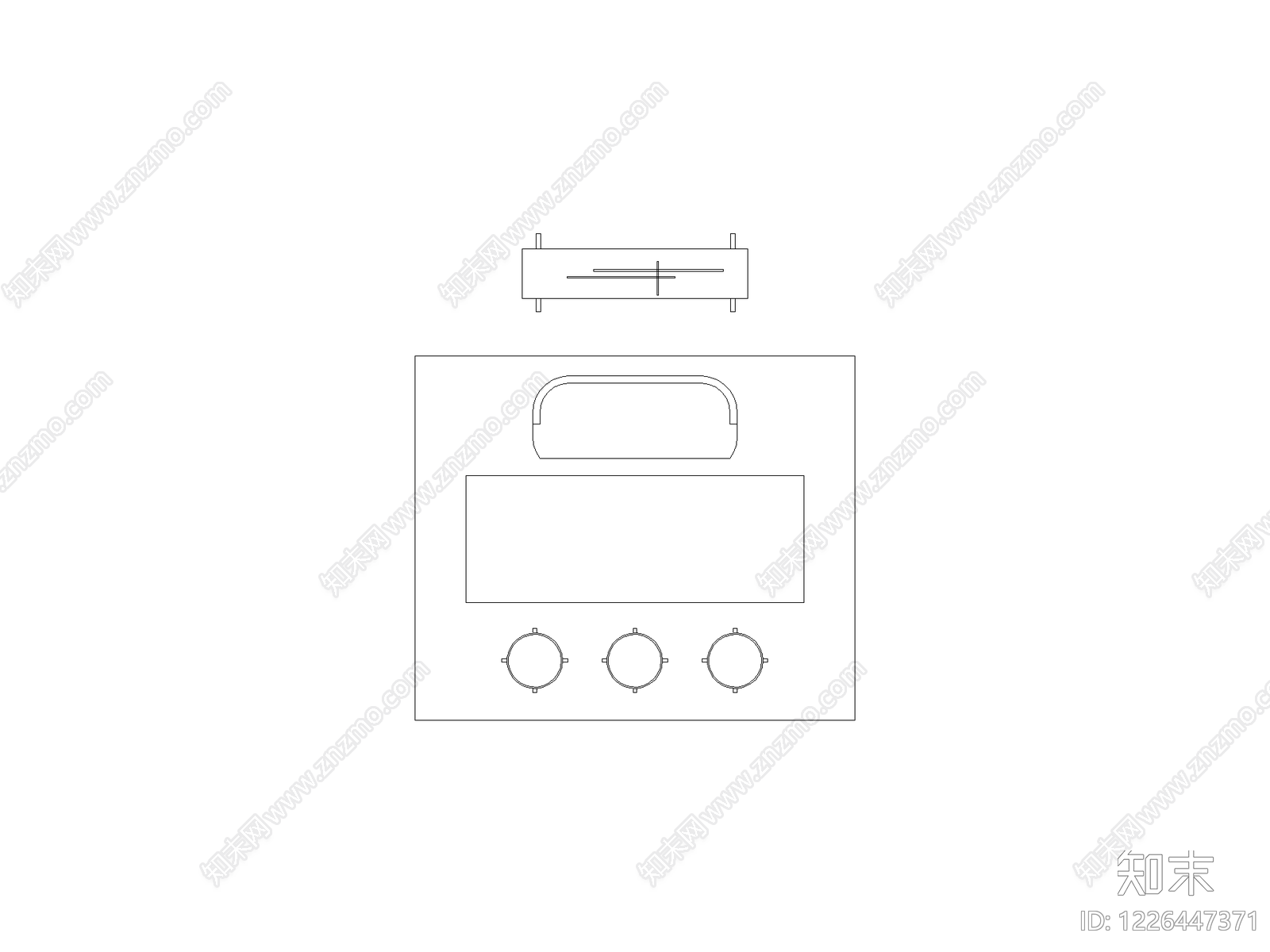 柜子cad施工图下载【ID:1226447371】