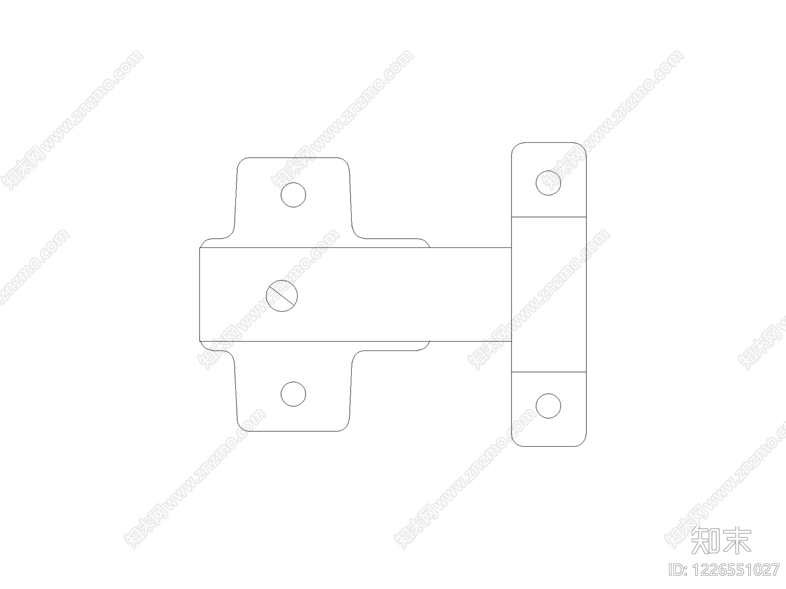 五金管件CAD图纸