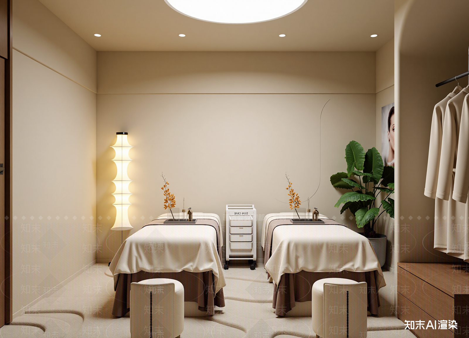 现代美容院3D模型下载【ID:1214667706】