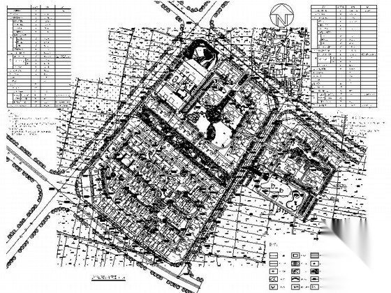 [云南]现代风格住宅区规划设计方案施工图（含485个图纸...cad施工图下载【ID:167057139】