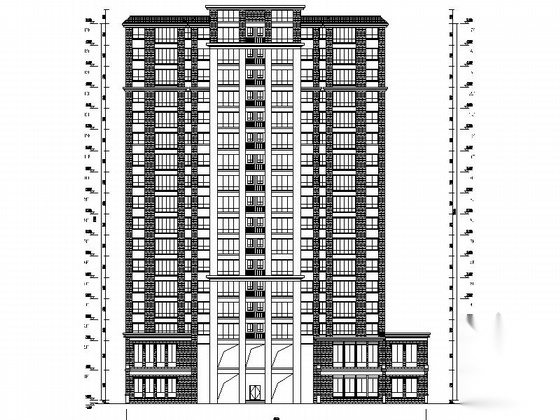[云南]现代风格住宅区规划设计方案施工图（含485个图纸...cad施工图下载【ID:167057139】