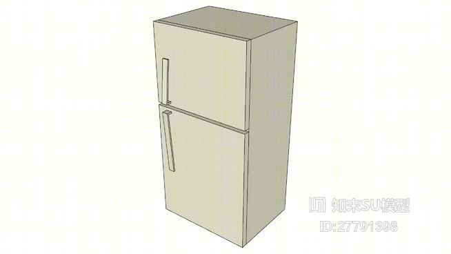 冰箱SU模型下载【ID:27791398】