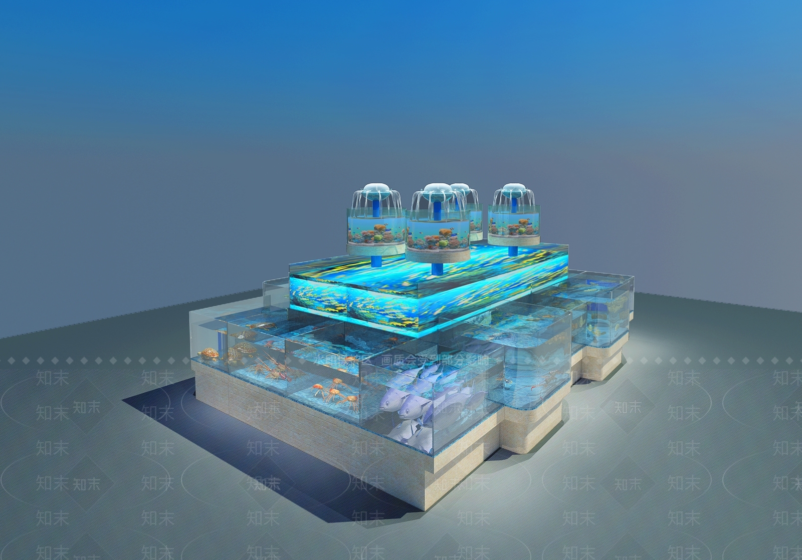 现代龙虾3D模型下载【ID:932372352】