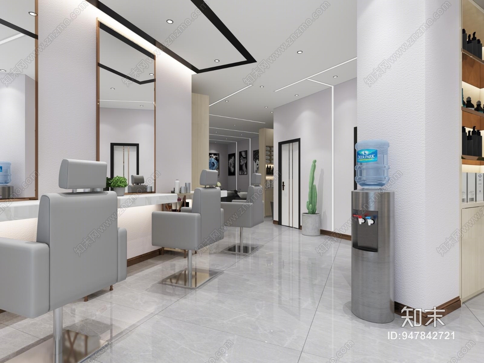 现代理发店3D模型下载【ID:947842721】