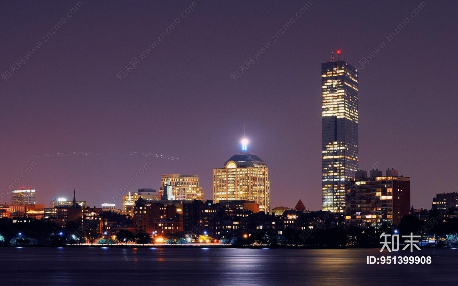 晚上城市外景贴图贴图下载【ID:951399908】