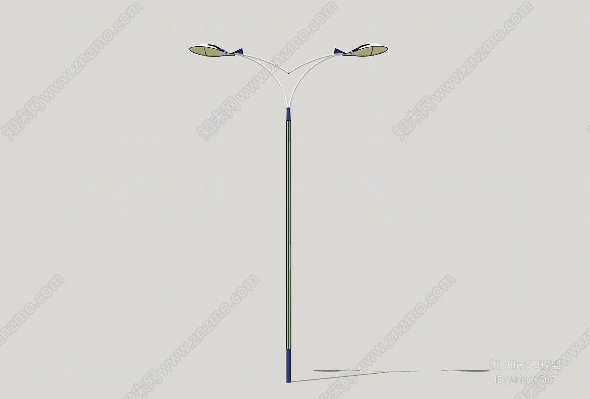 路灯SU模型下载【ID:341903507】