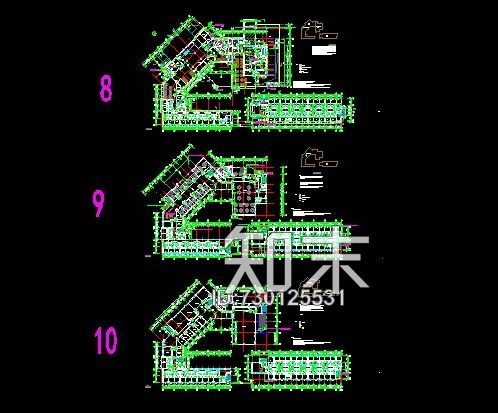 AB_Concept-现代徽派宾馆施工图施工图下载【ID:730125531】