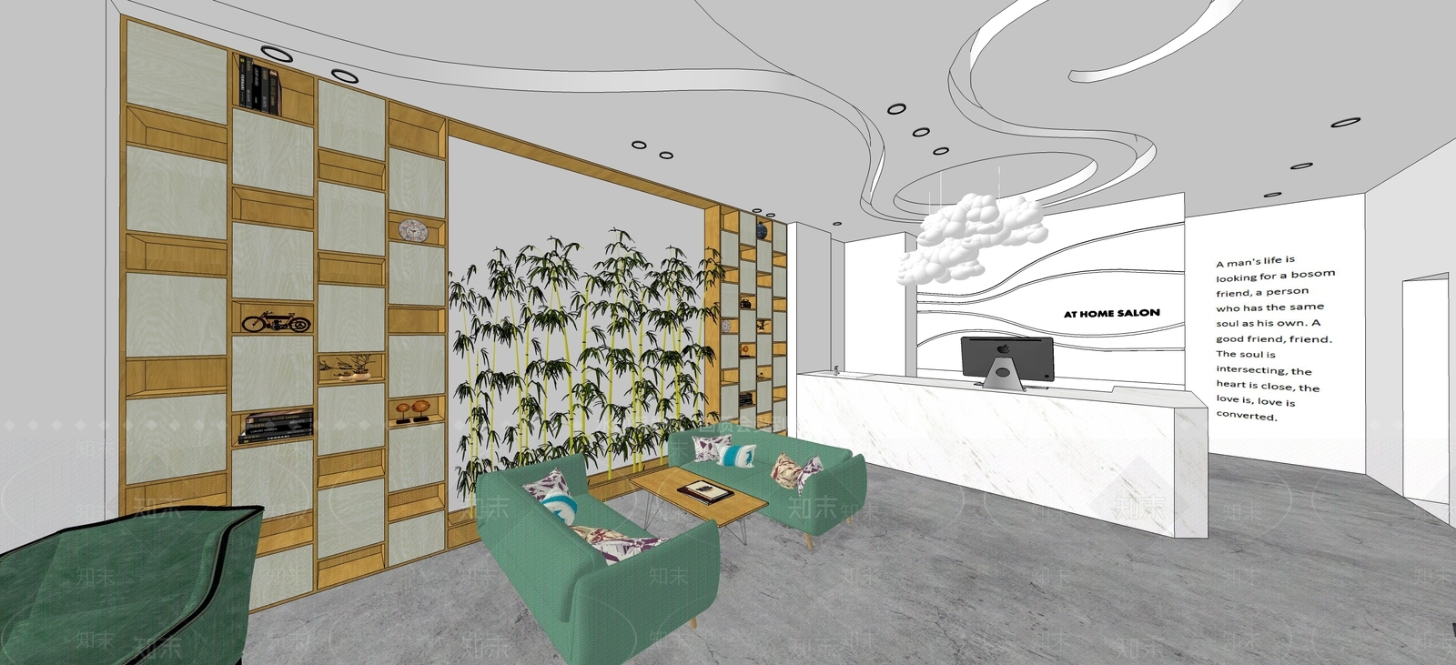 现代理发店SU模型下载【ID:534758359】