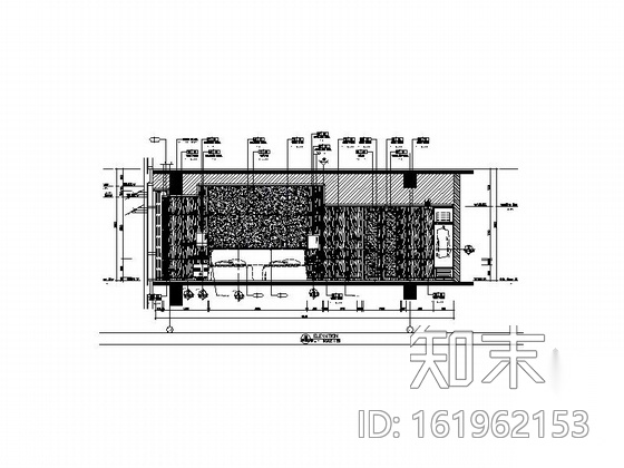 [深圳]某国际大酒店总经理套房室内施工图(含效果图)施工图下载【ID:161962153】