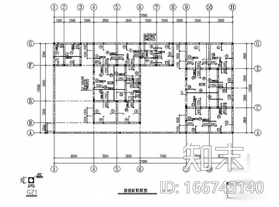 砌体结构施工图（单层cad施工图下载【ID:166743140】