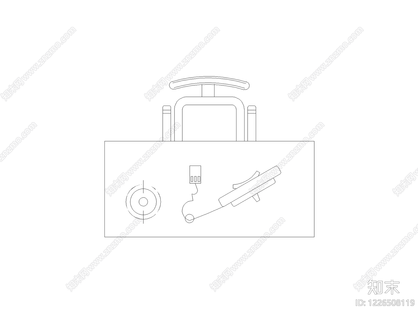 柜子cad施工图下载【ID:1226508119】