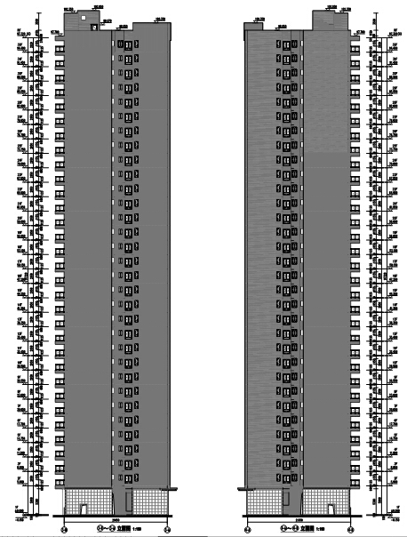 [广州]超高层17栋住宅建筑施工图(16年PDF版本全专业正...cad施工图下载【ID:168465110】