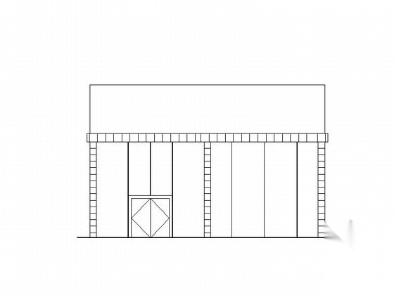 [合肥]某楼盘售楼处建筑施工图施工图下载【ID:164860167】