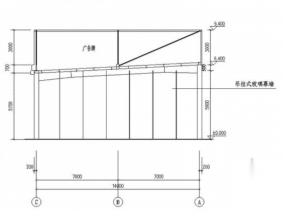 [合肥]某楼盘售楼处建筑施工图施工图下载【ID:164860167】