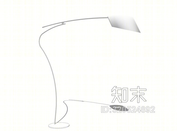 落地灯SU模型下载【ID:320524892】