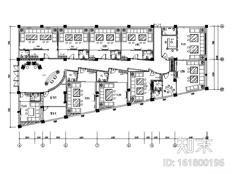 娱乐城豪华欧式风格KTV设计施工图（含效果图）cad施工图下载【ID:161800196】