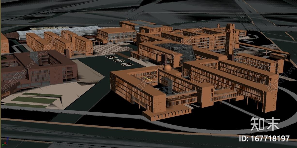 学校CG模型下载【ID:167718197】