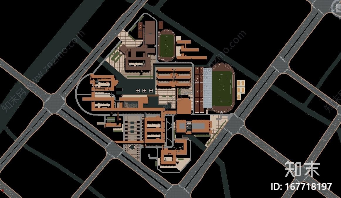 学校CG模型下载【ID:167718197】