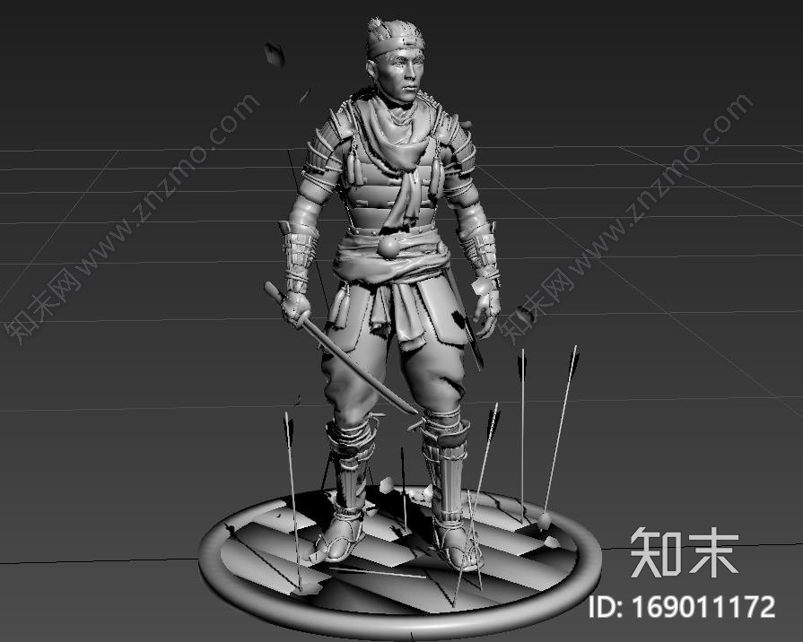 古代战士CG模型下载【ID:169011172】