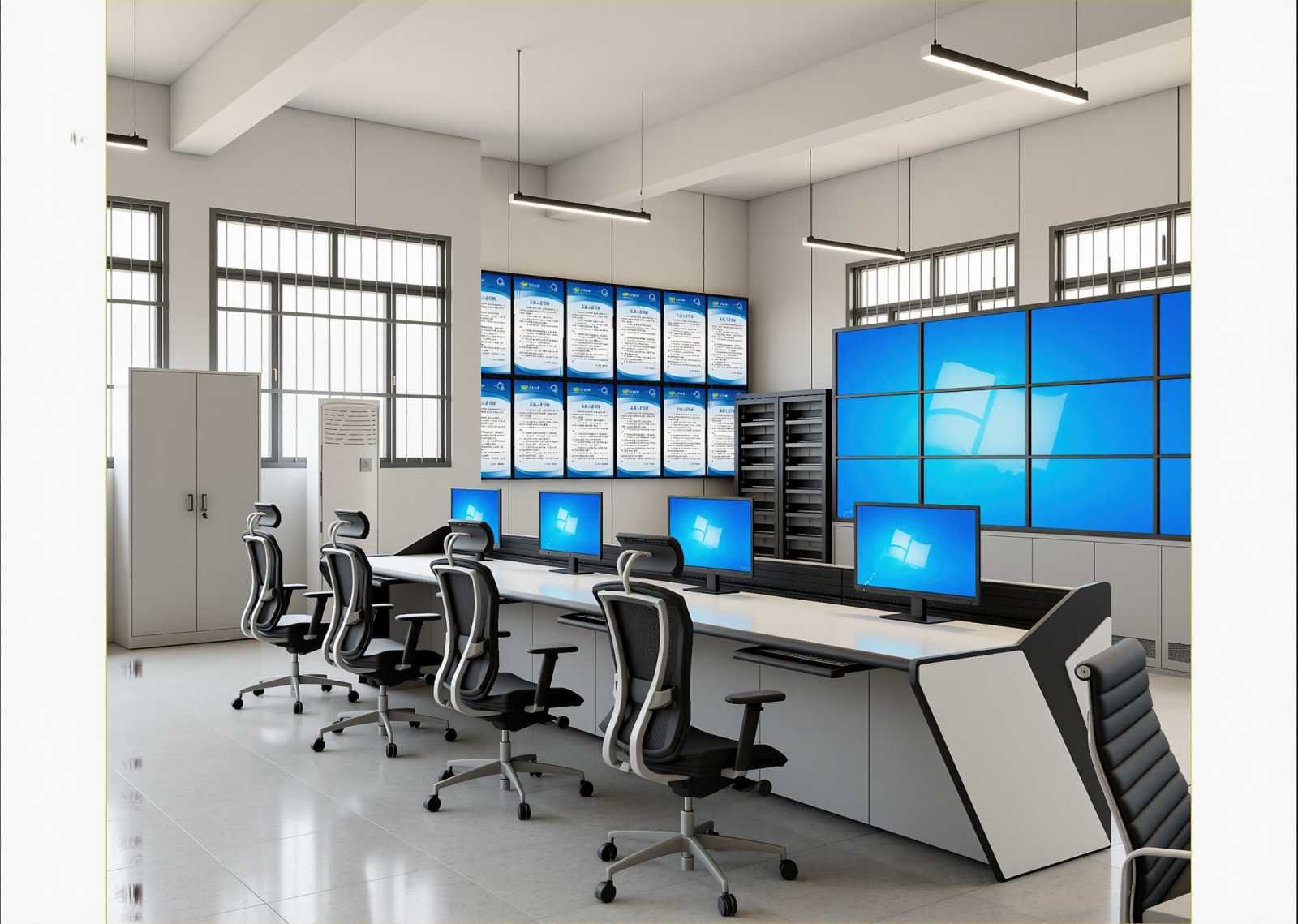 现代指挥中心3D模型下载【ID:1215036914】