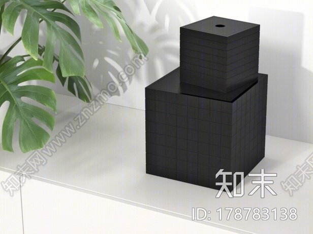 现代组合巢箱3D模型下载【ID:178783138】