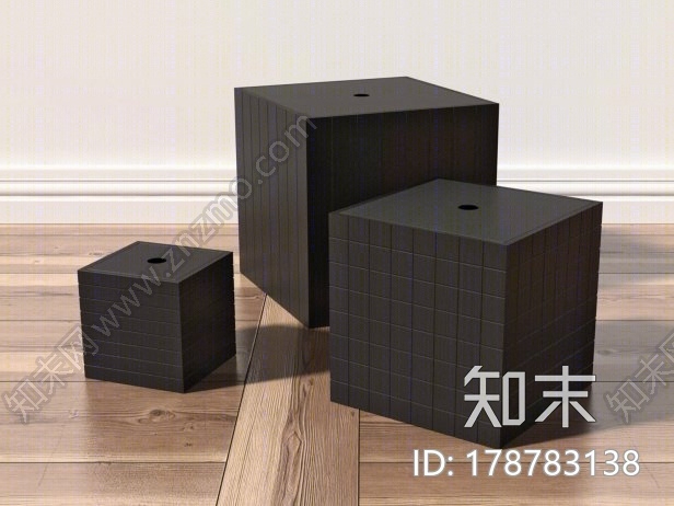 现代组合巢箱3D模型下载【ID:178783138】