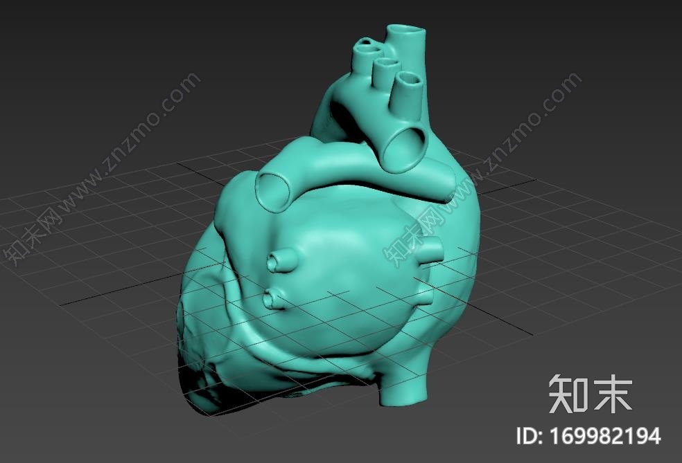 人类心脏模型3d打印模型下载【ID:169982194】