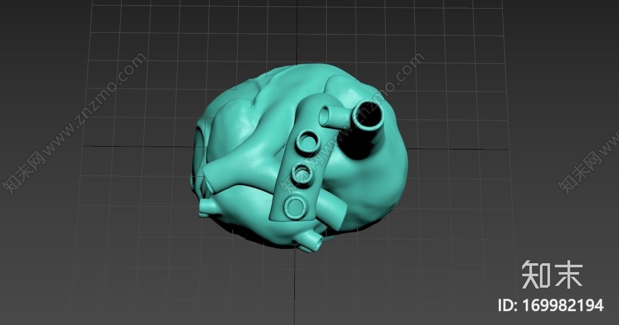 人类心脏模型3d打印模型下载【ID:169982194】