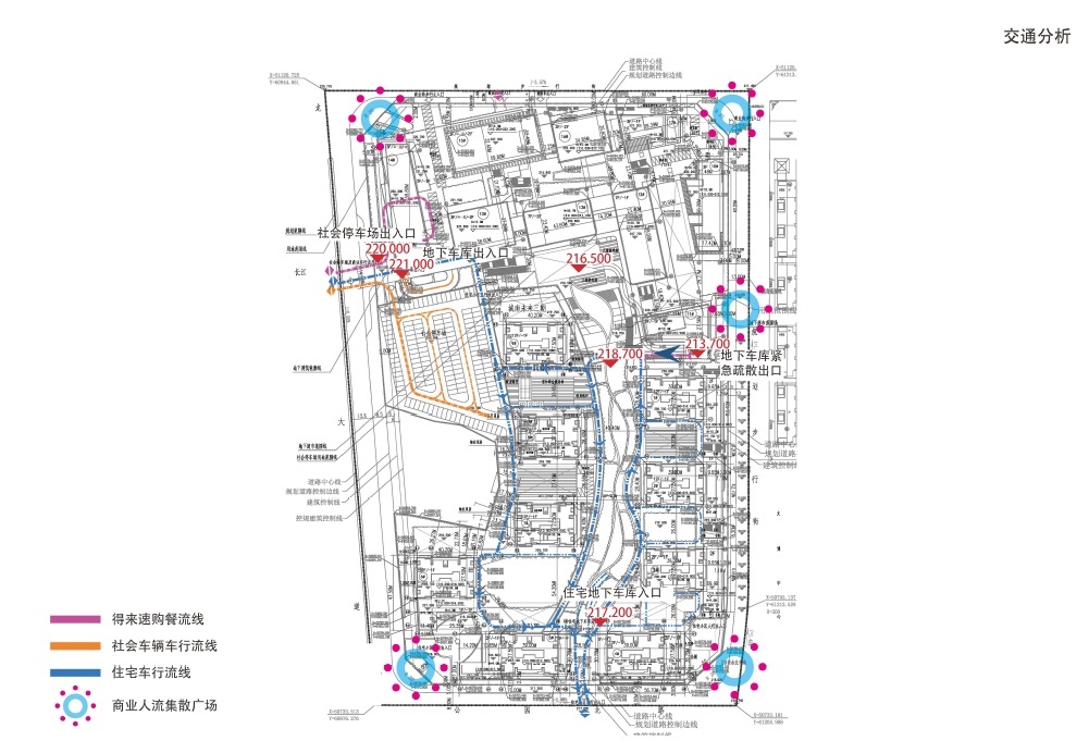 [重庆]巴南区城南未来新跨越三期工程方案设计cad施工图下载【ID:151643131】