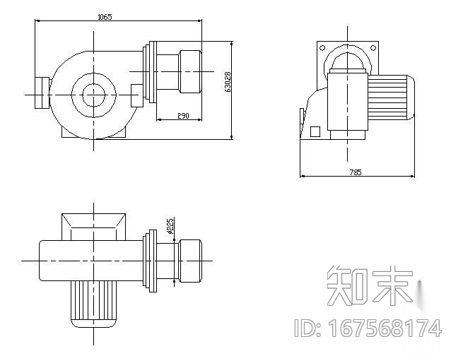 全自动燃油（气）蒸汽锅炉设计图cad施工图下载【ID:167990110】