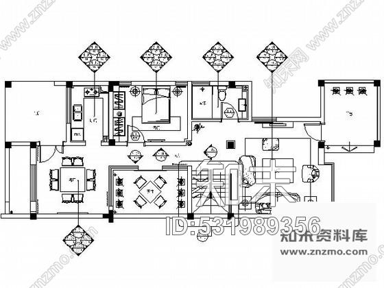 施工图成都泰式风格别墅示范单位施工图施工图下载【ID:531989356】