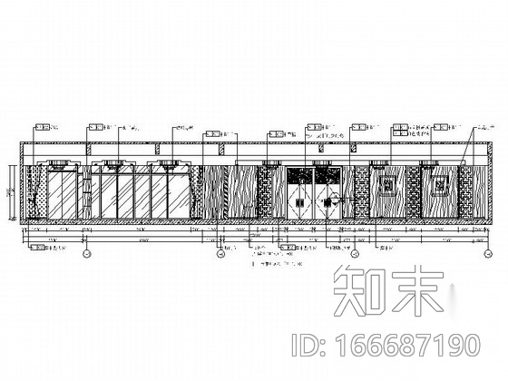 [青岛]独具园林特色恬静禅意温泉度假村酒店装修施工图...cad施工图下载【ID:166687190】