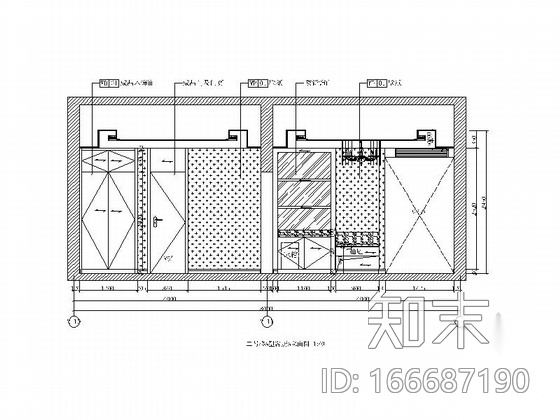 [青岛]独具园林特色恬静禅意温泉度假村酒店装修施工图...cad施工图下载【ID:166687190】