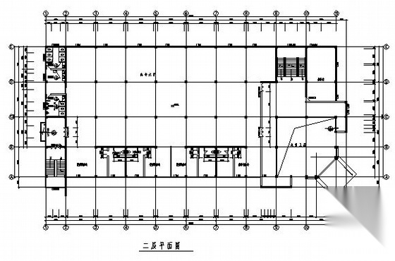 [慈溪市]某纺织器材厂框架结构职工食堂建筑结构施工图cad施工图下载【ID:167250109】