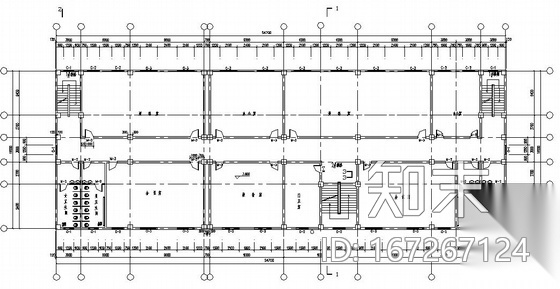 [毕业设计]中国银行郑州市分行综合办公楼建筑施工图（带...cad施工图下载【ID:167267124】