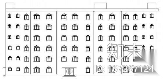 [毕业设计]中国银行郑州市分行综合办公楼建筑施工图（带...cad施工图下载【ID:167267124】