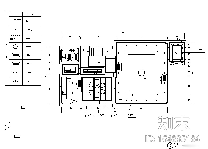 瑞景国际美式别墅设计施工图（附效果图）cad施工图下载【ID:164835184】