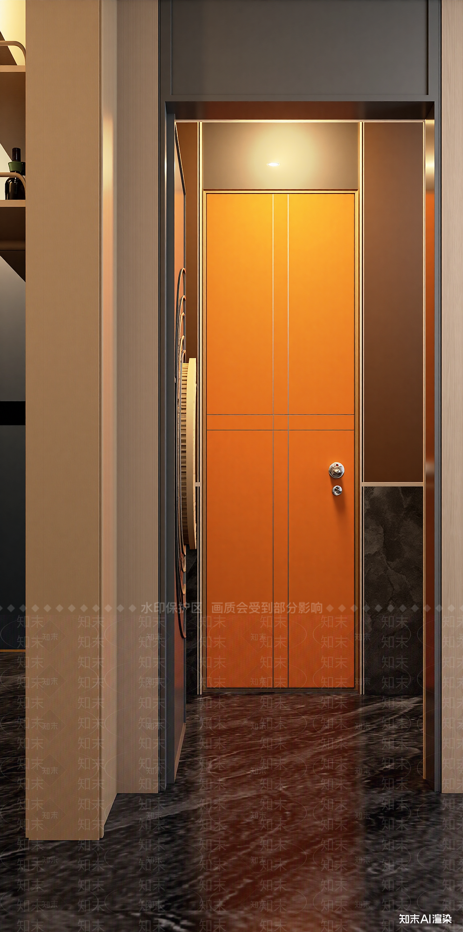 现代玄关3D模型下载【ID:1222010747】