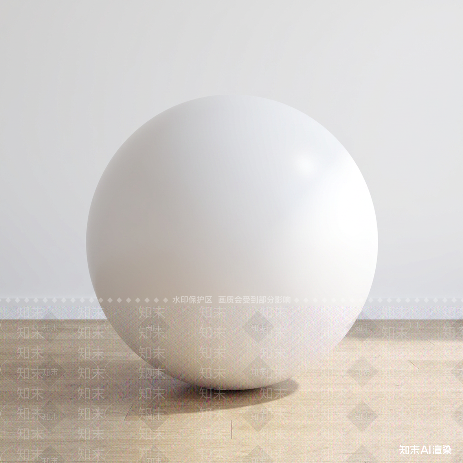 白色大型健身球雕塑摆件3D模型下载【ID:1227353115】