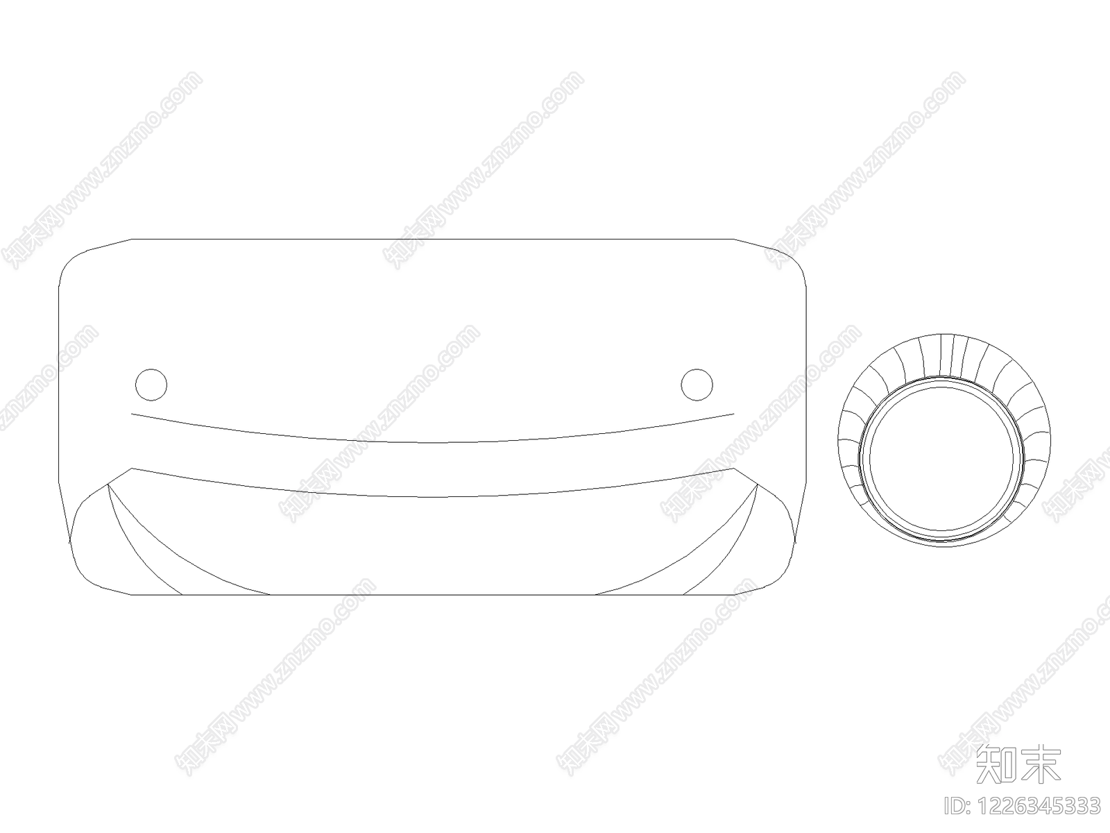 五金管件cad施工图下载【ID:1226345333】