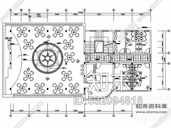 施工图工商局时尚多功能厅装修图cad施工图下载【ID:532094818】