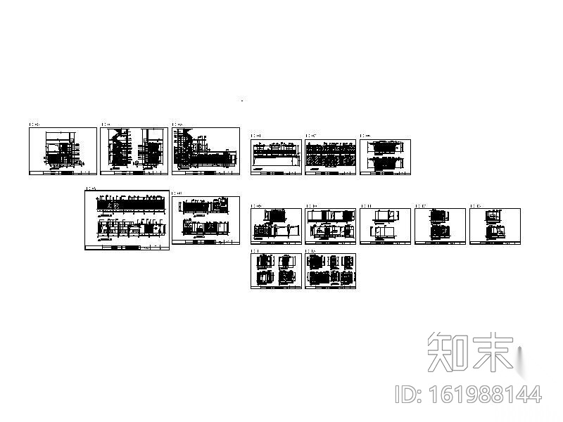 [杭州]某假日酒店装修图(含效果)cad施工图下载【ID:161988144】